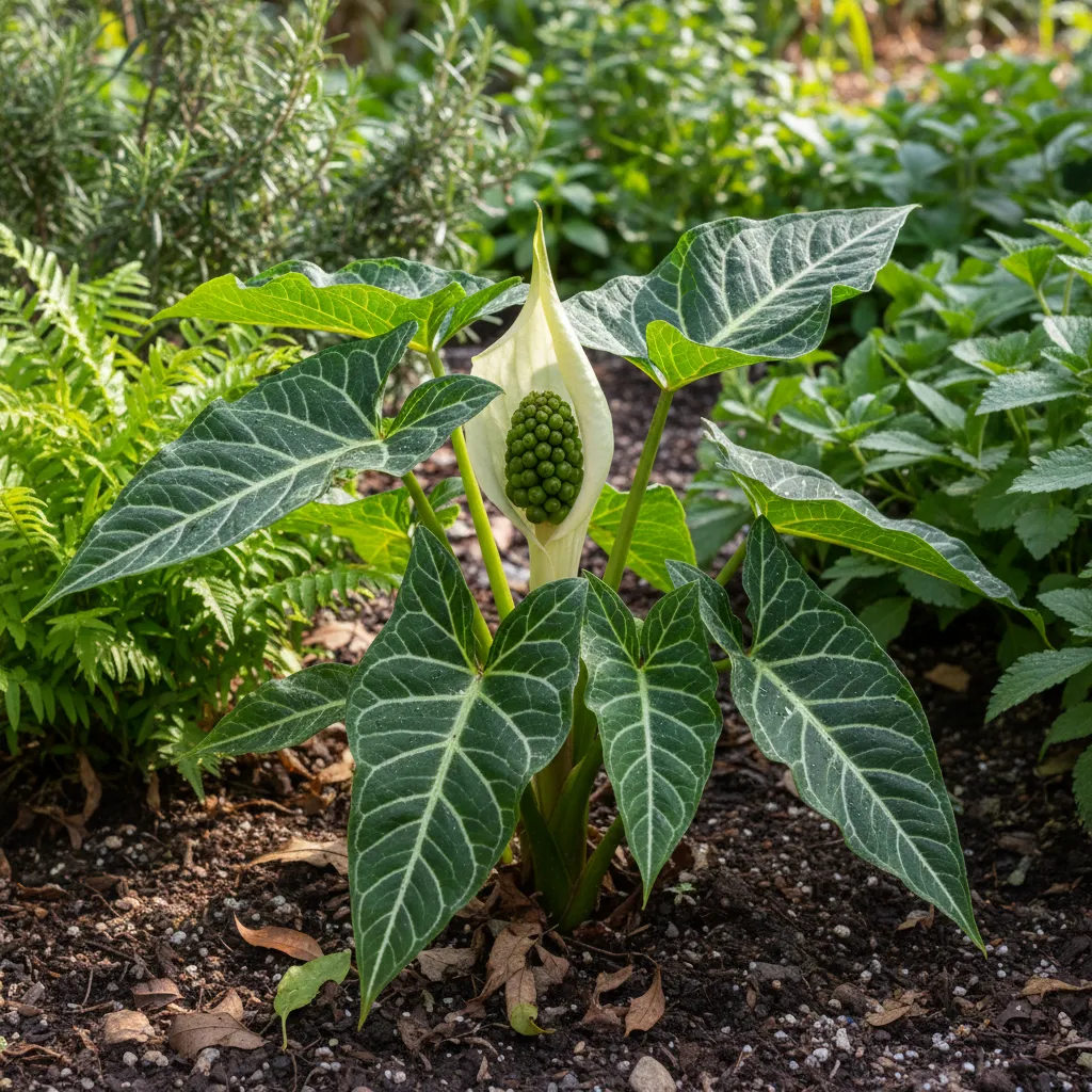 Arum Italicum reference image 1