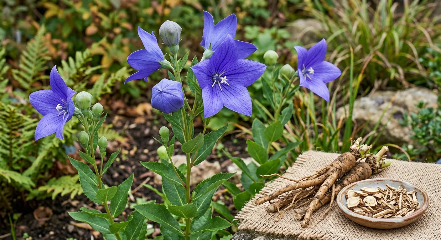 Balloon Flower reference image 1