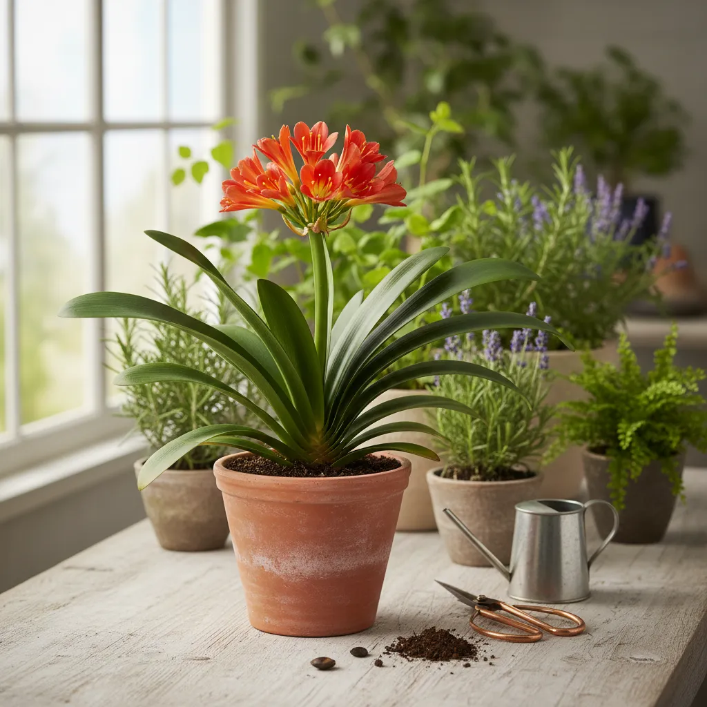 Clivia Miniata reference image 1