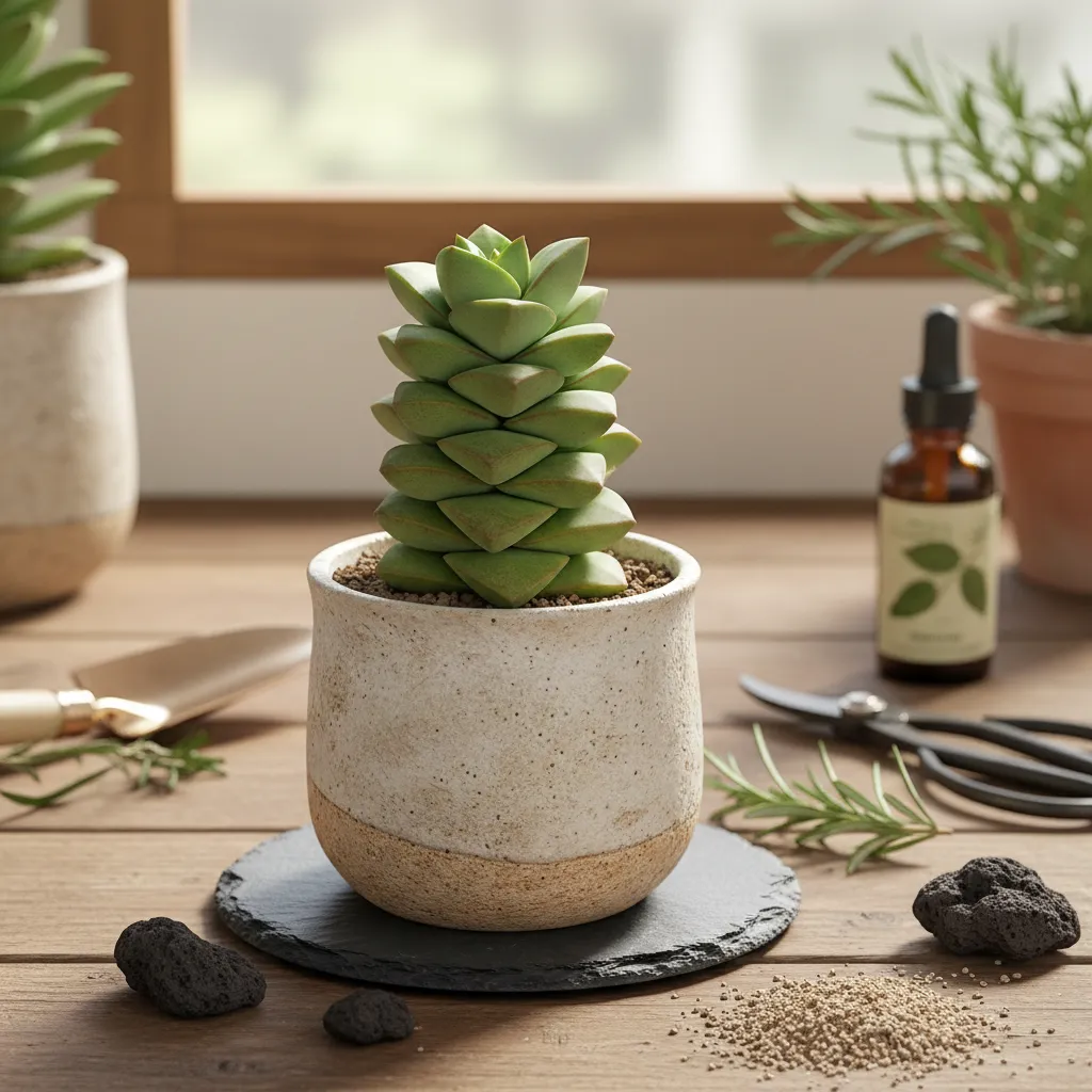 Crassula Buddha Temple reference image 1