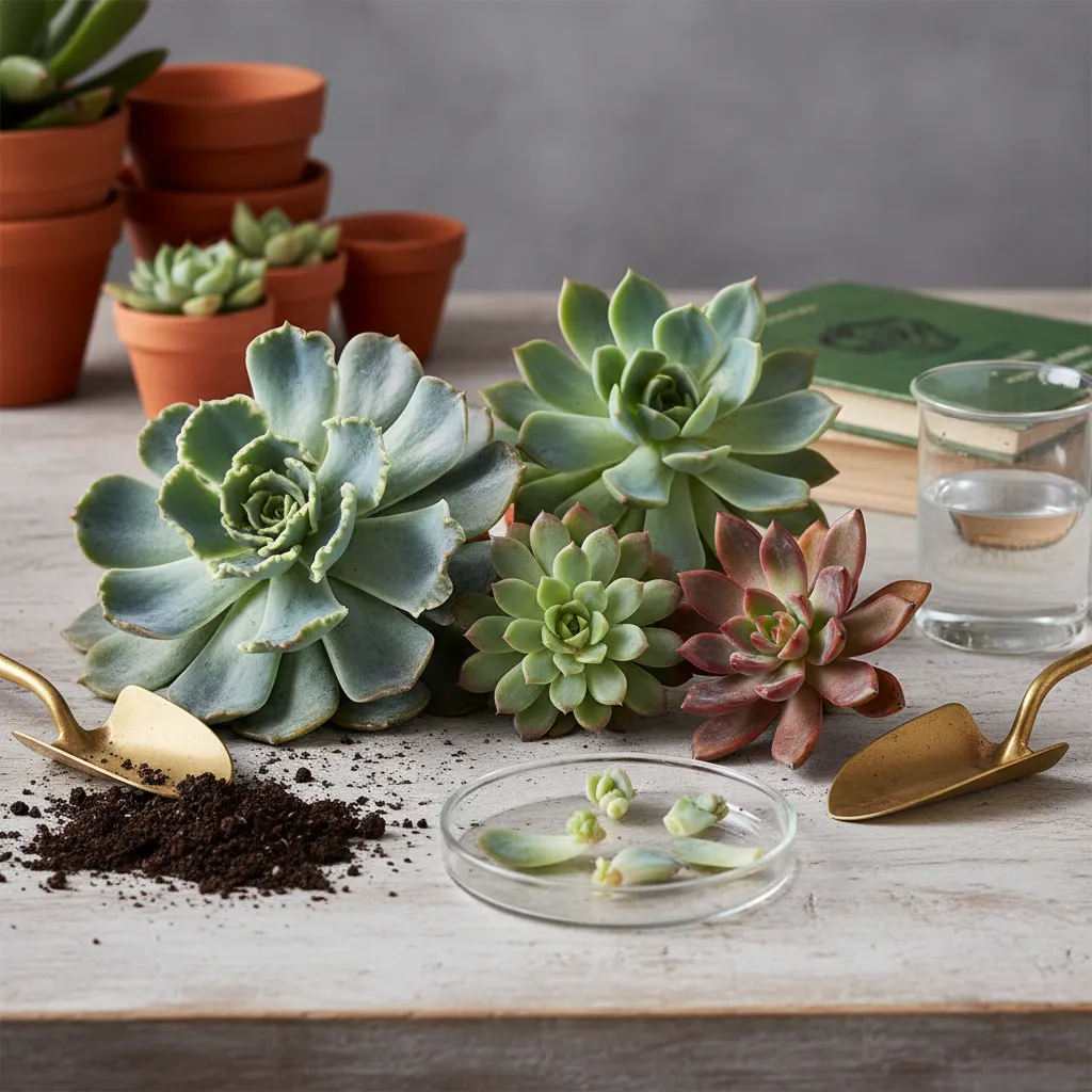 Echeveria Garden reference image 1
