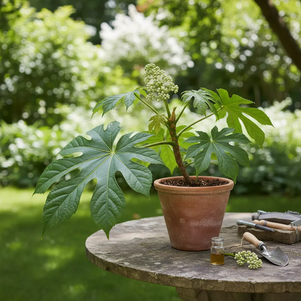 Fatsia Japonica reference image 1