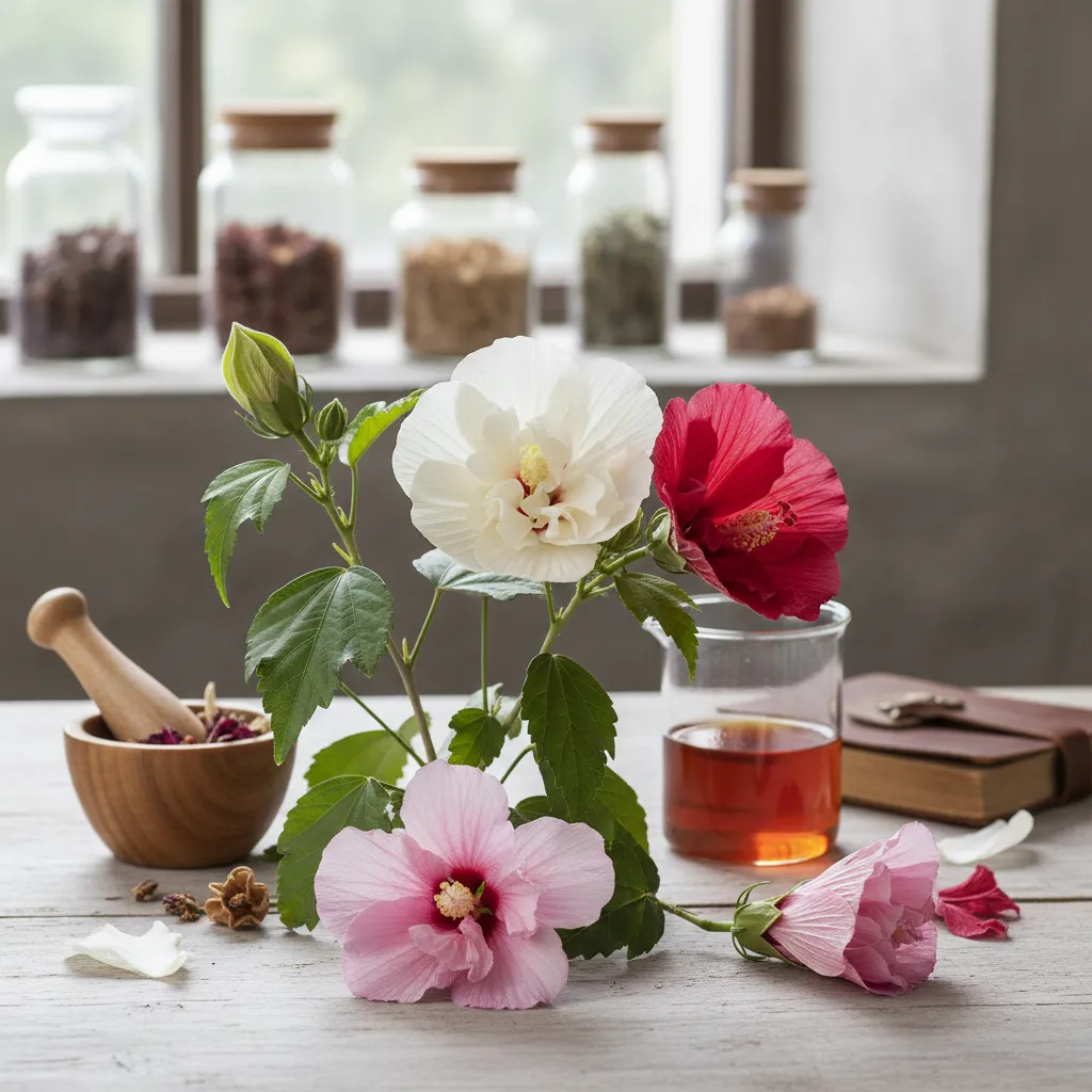 Hibiscus Mutabilis Med reference image 1