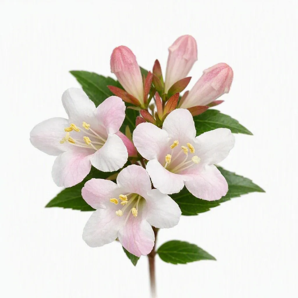 Abelia Flower — botanical anatomy illustration
