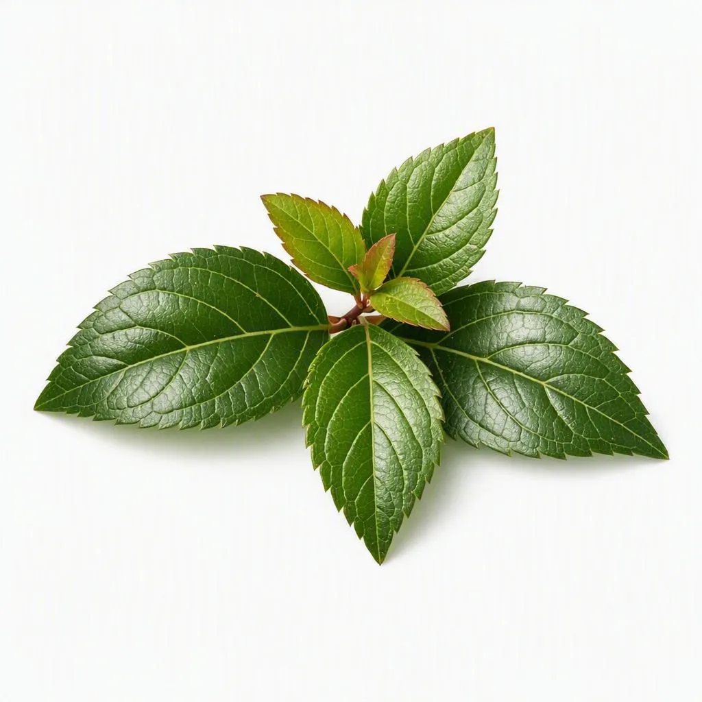Abelia Leaf — botanical anatomy illustration