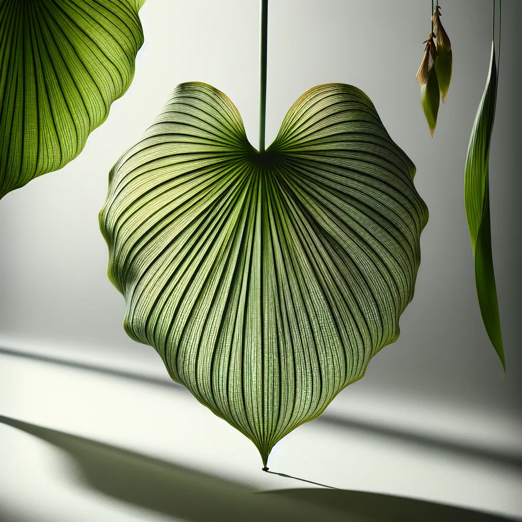 Acorus calamus Leaf — botanical anatomy illustration