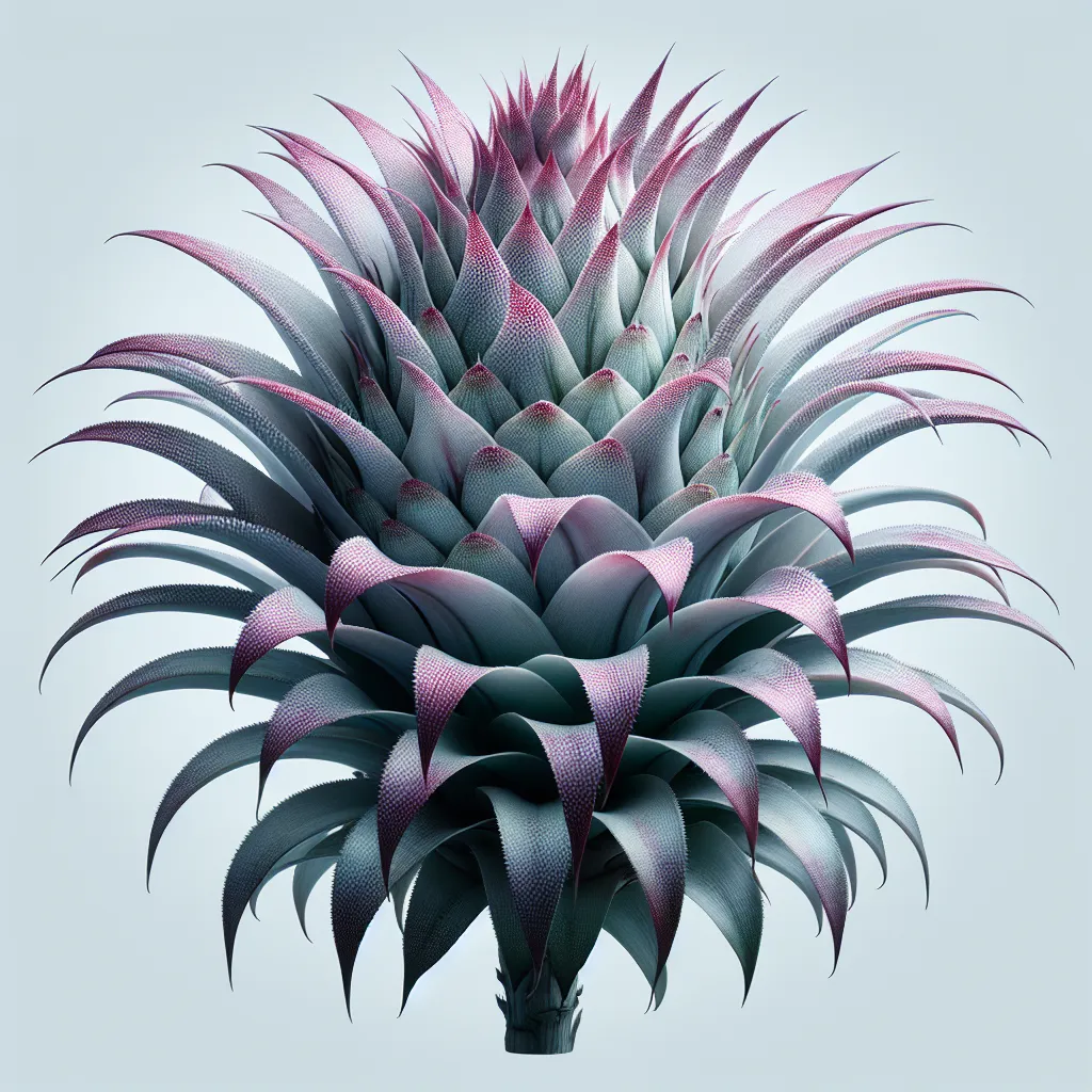 Aechmea Bark & Stem — botanical anatomy illustration