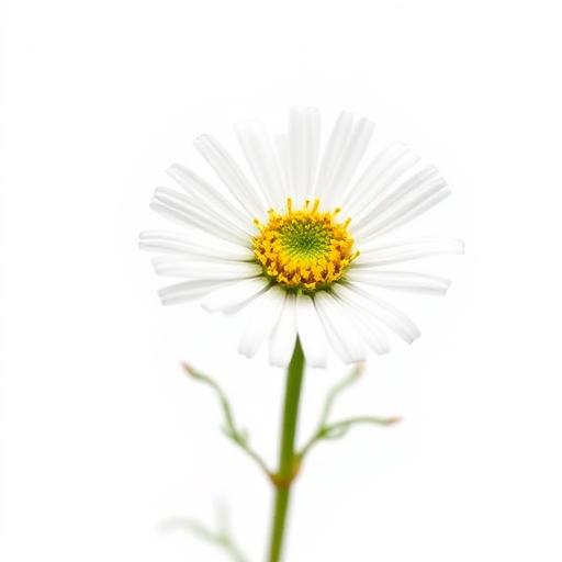 Bhringraj Flower — botanical anatomy illustration