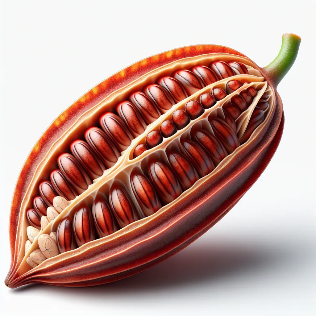 Grains of Paradise Fruit — botanical anatomy illustration