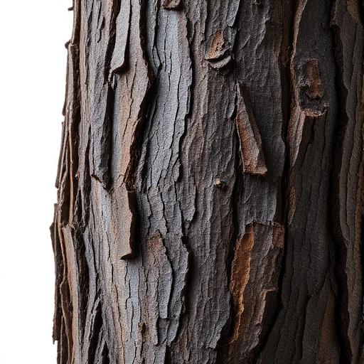 Haritaki Bark & Stem — botanical anatomy illustration