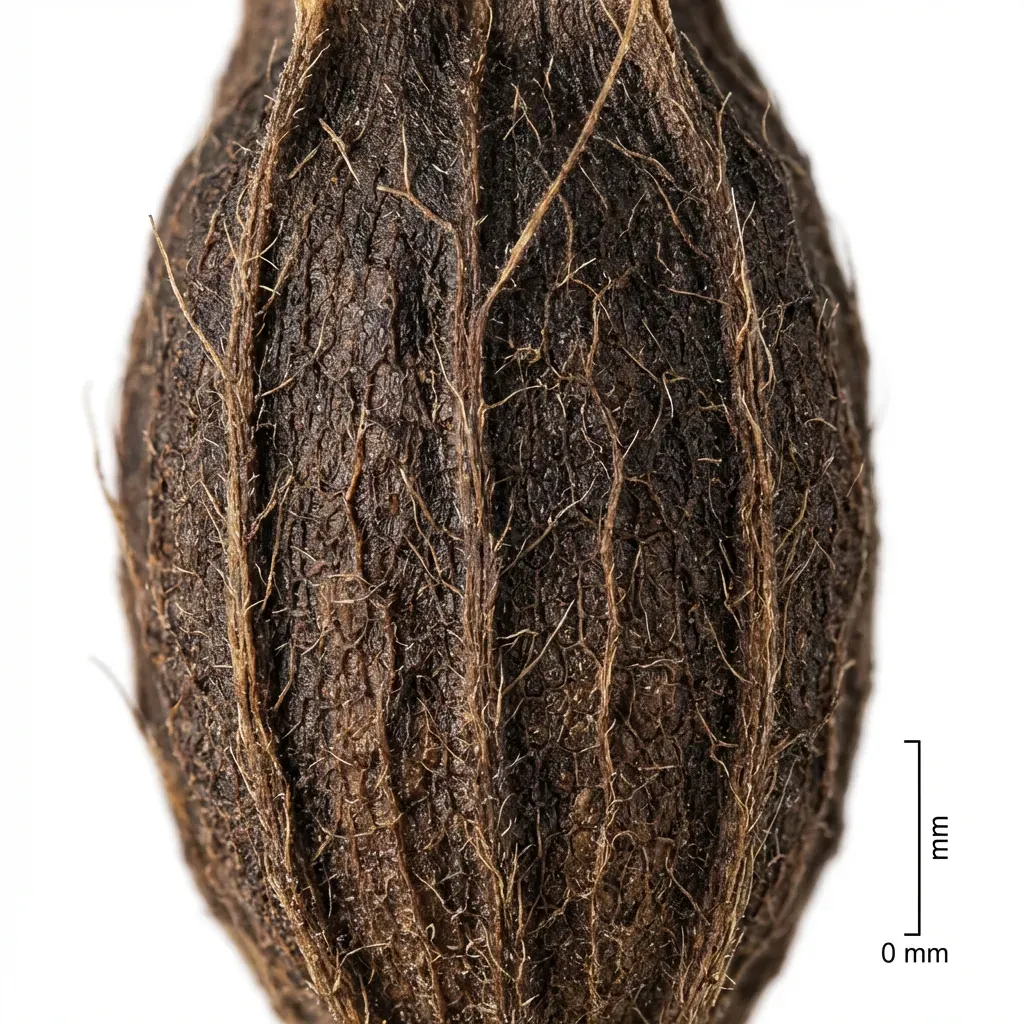 Jatamansi (Spikenard) Fruit — botanical anatomy illustration
