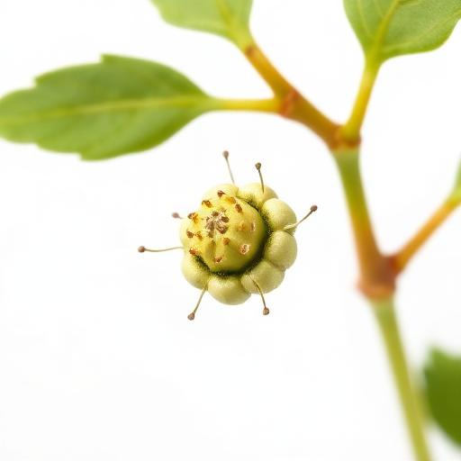 Shankhpushpi Fruit — botanical anatomy illustration