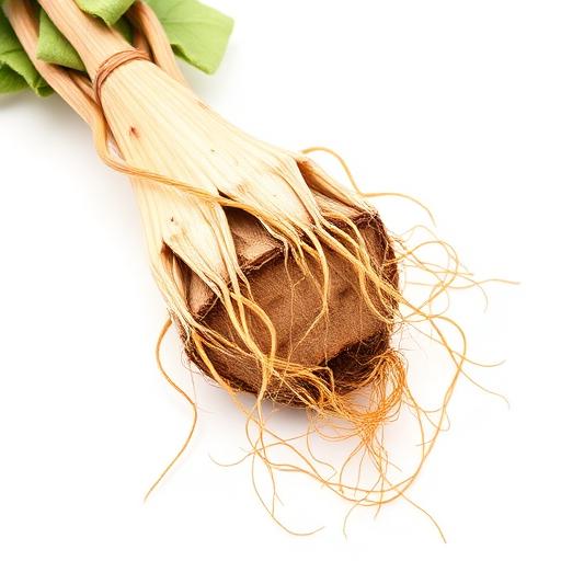 Shankhpushpi Root System — botanical anatomy illustration