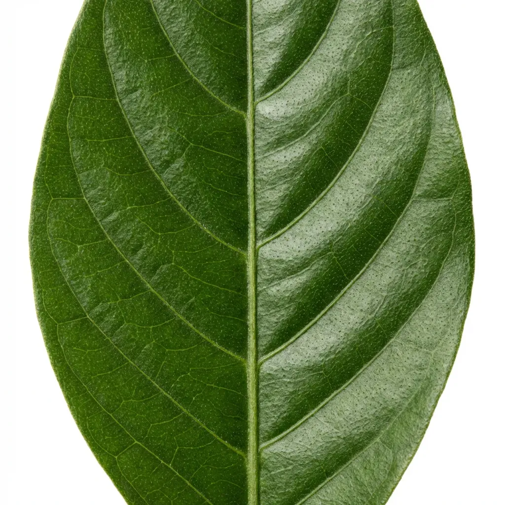 Vasaka (Adhatoda) Leaf — botanical anatomy illustration