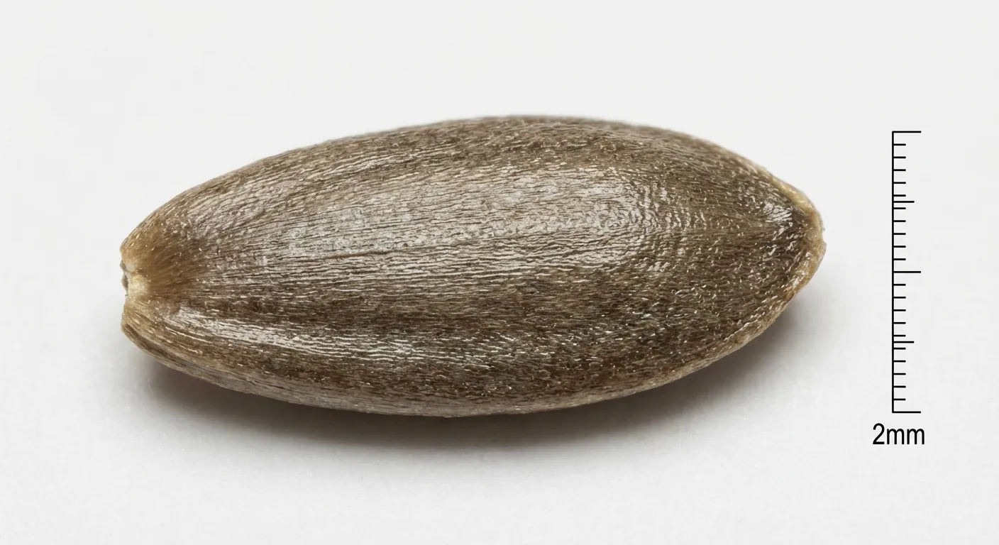 Achillea Millefolium Seed — botanical anatomy illustration