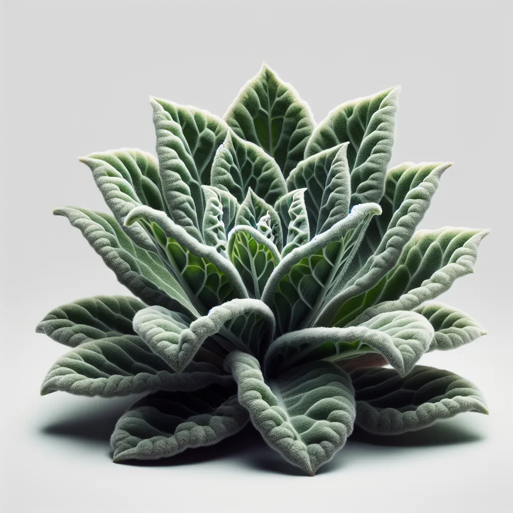 Adromischus Cristatus Leaf — botanical anatomy illustration
