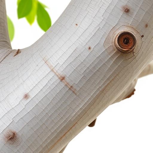 Arjun Bark & Stem — botanical anatomy illustration