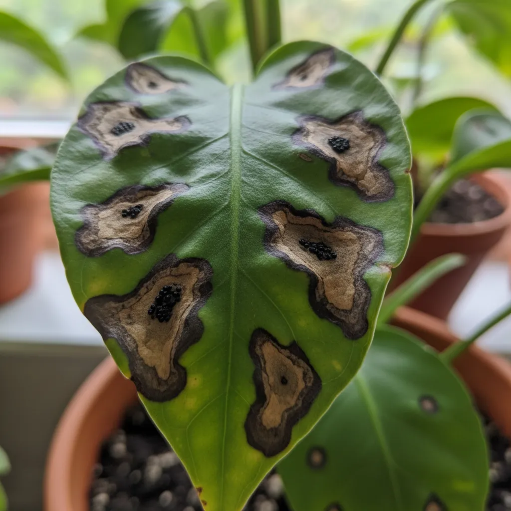 Leaf Rot (Anthracnose-like)