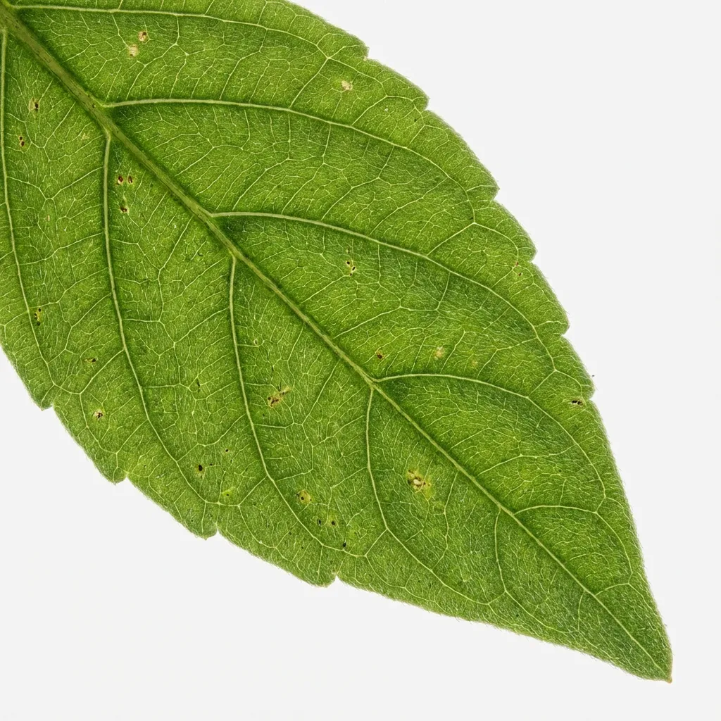 Agnimanth Leaf — botanical anatomy illustration