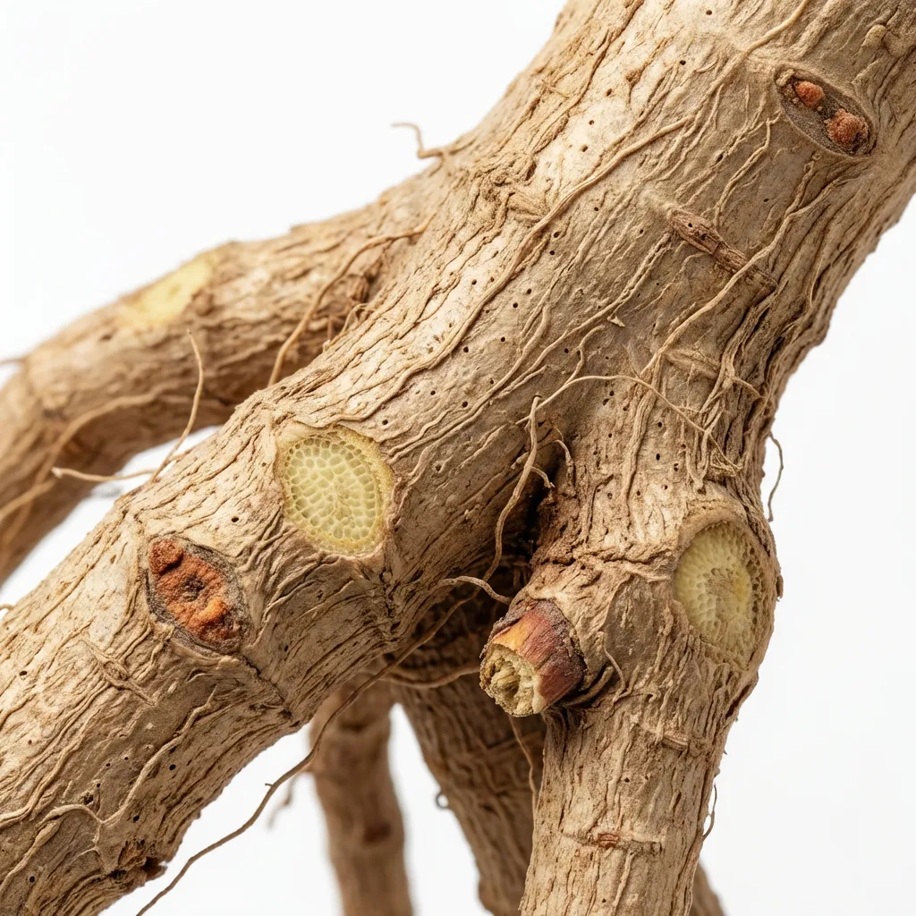 Agnimanth Root System — botanical anatomy illustration