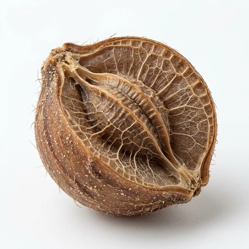Amlaki Rasayana Seed — botanical anatomy illustration