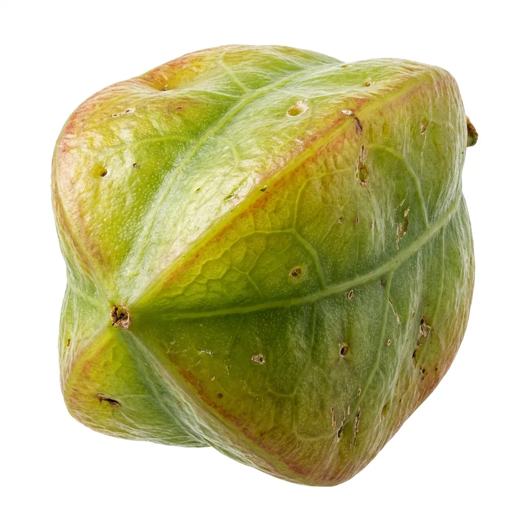 Hadjod Fruit — botanical anatomy illustration
