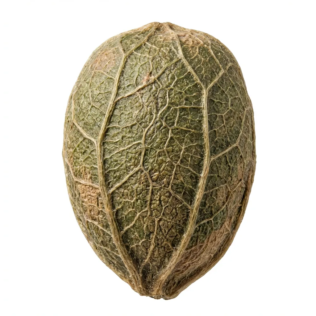 Hadjod Seed — botanical anatomy illustration