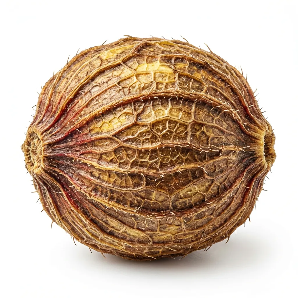 Kushtha Root Seed — botanical anatomy illustration