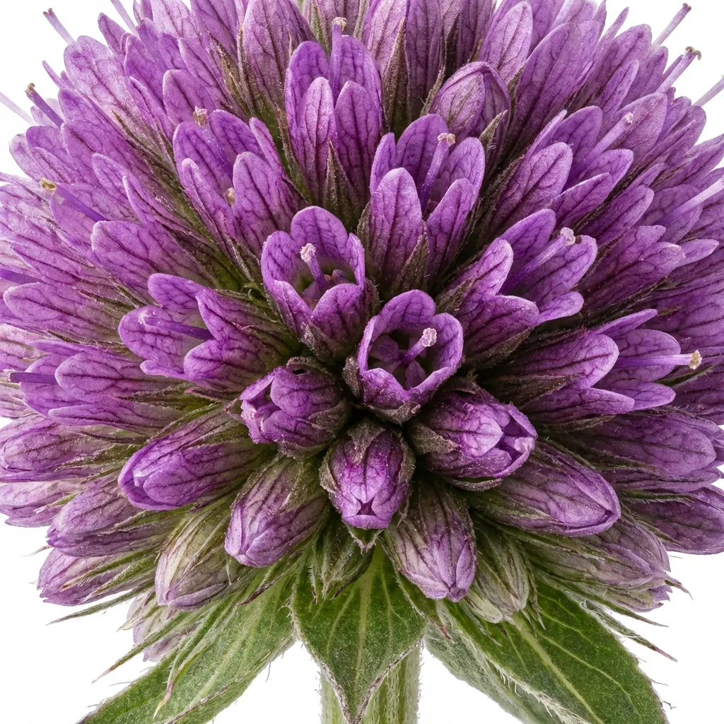 Mundi Flower — botanical anatomy illustration