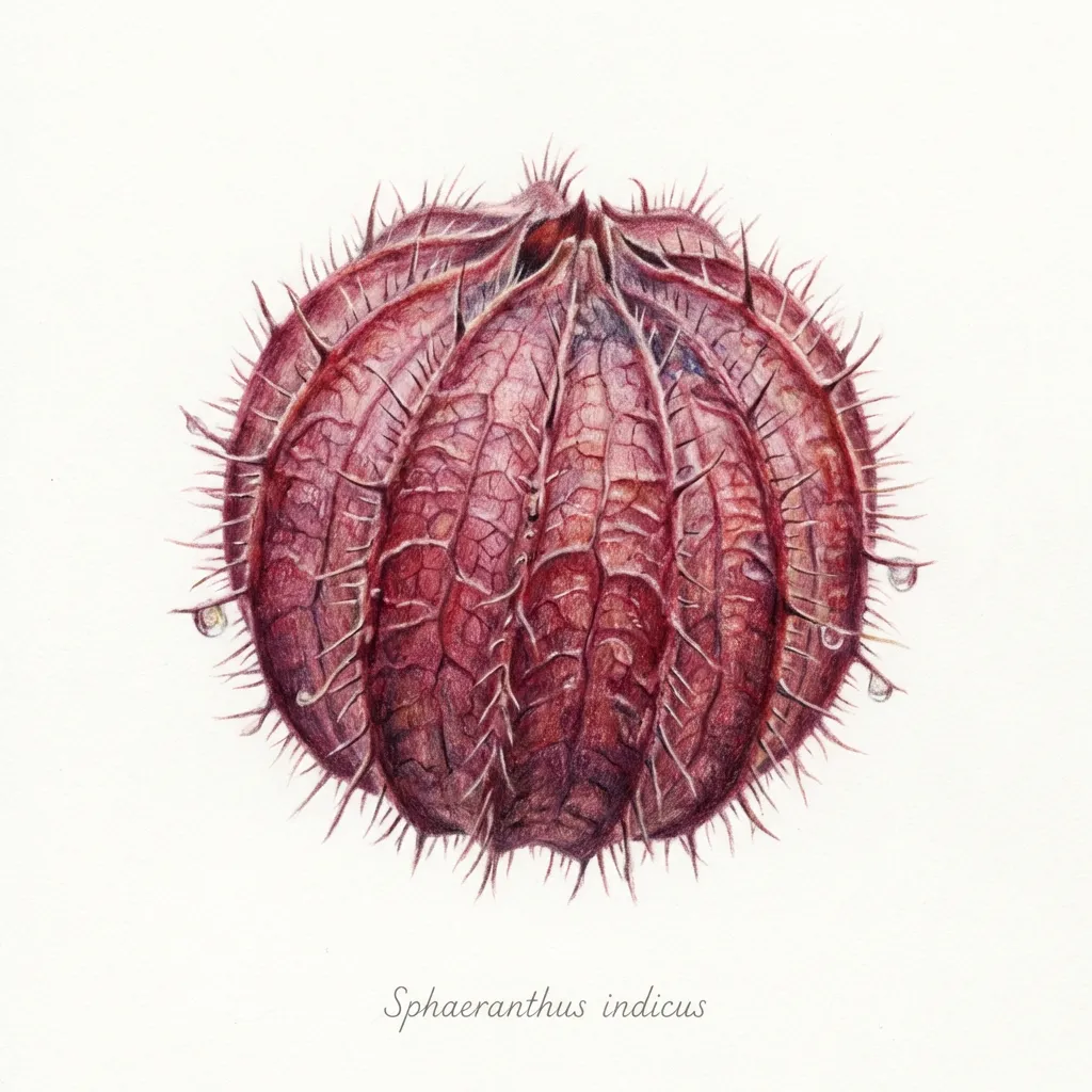 Mundi Fruit — botanical anatomy illustration