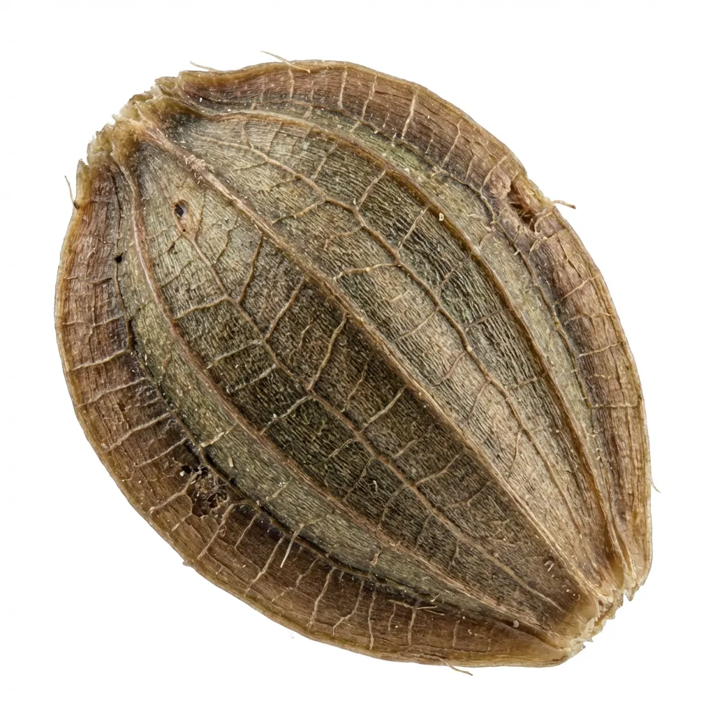Nagadamani Seed — botanical anatomy illustration