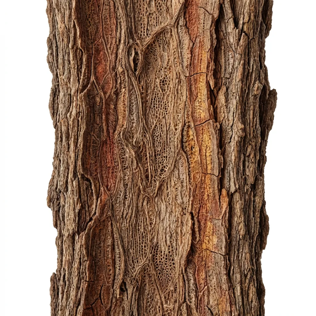 Patala Bark & Stem — botanical anatomy illustration