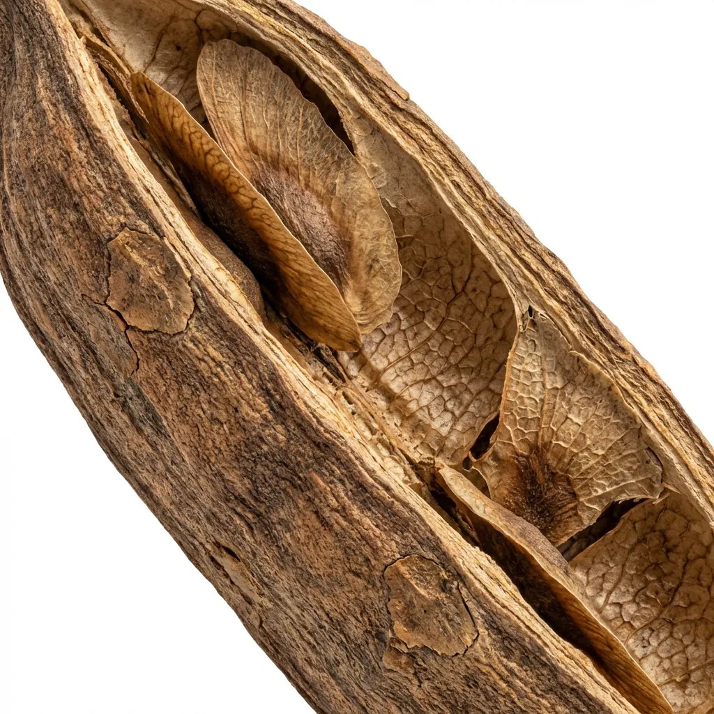 Patala Fruit — botanical anatomy illustration