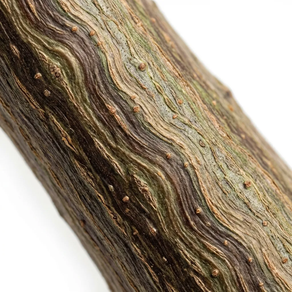 Prishniparni Bark & Stem — botanical anatomy illustration