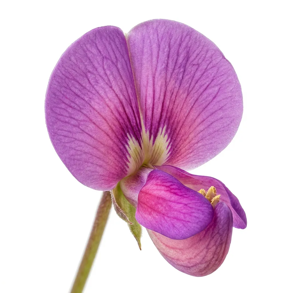 Shalaparni Flower — botanical anatomy illustration