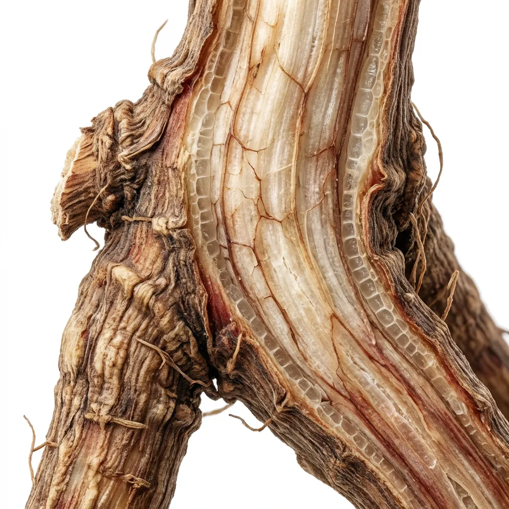 Shalaparni Root System — botanical anatomy illustration