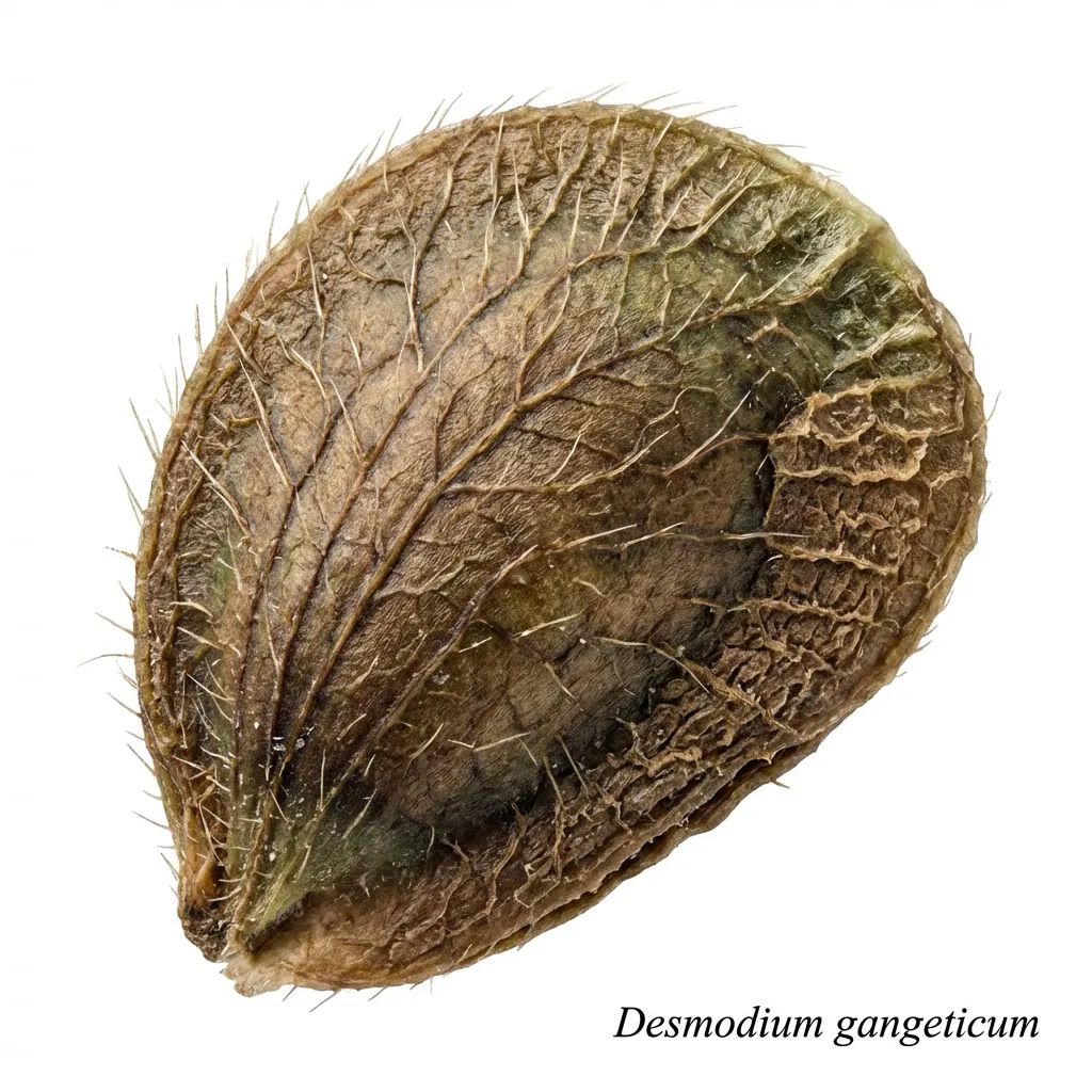 Shalaparni Seed — botanical anatomy illustration