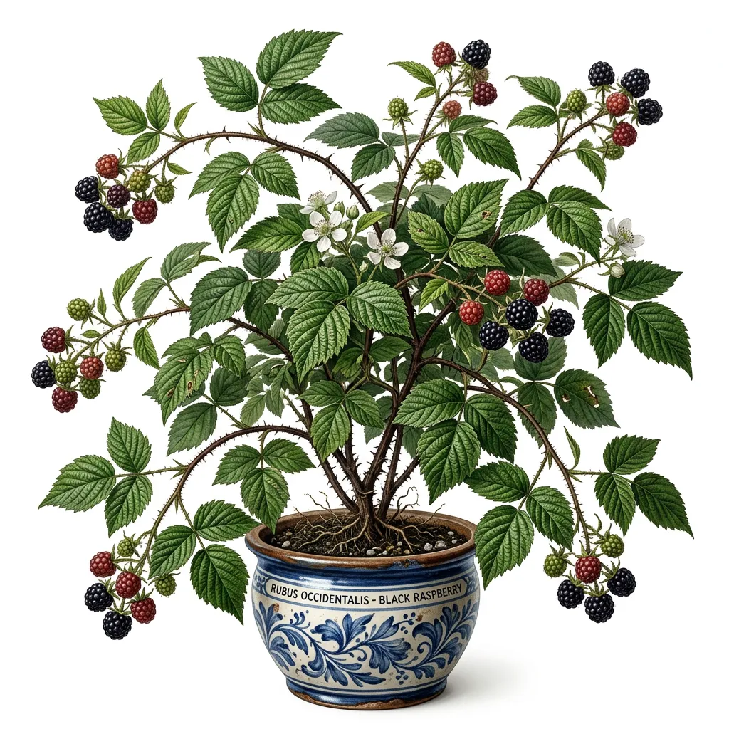 Black Raspberry plant in natural habitat - complete guide