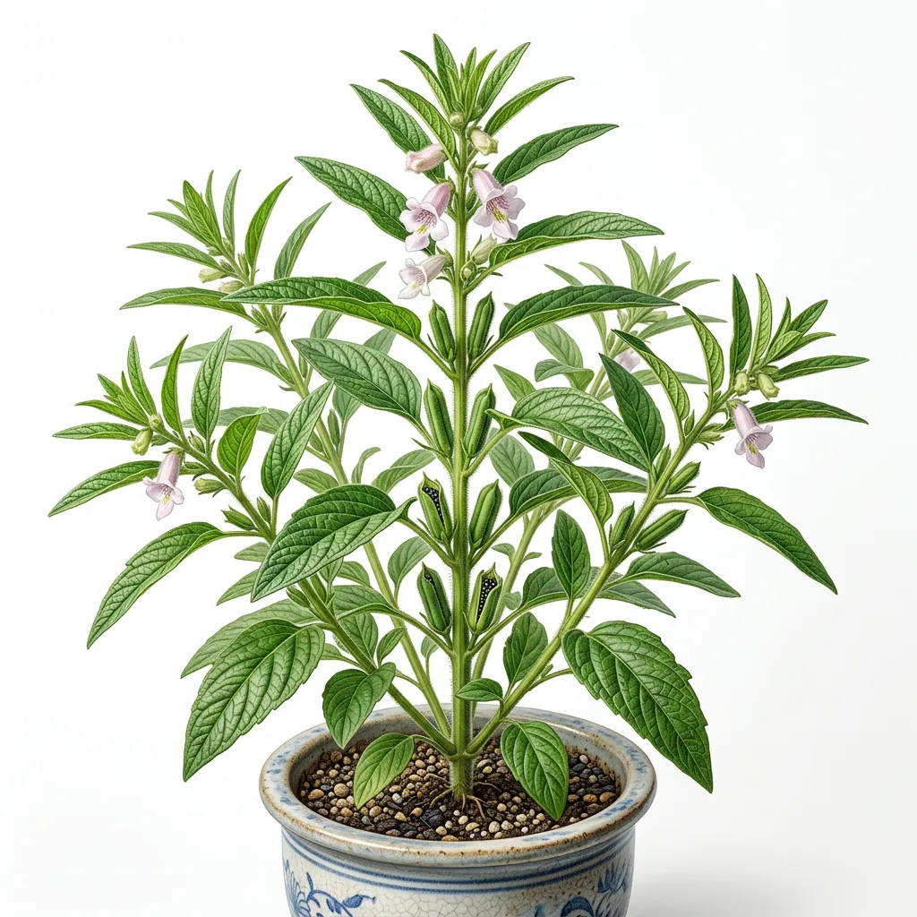 Black Sesame plant in natural habitat - complete guide