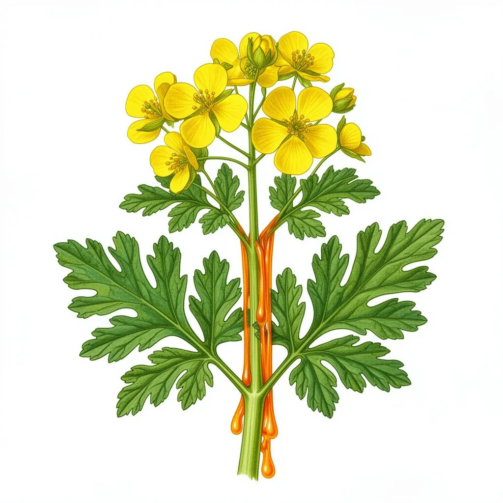 Celandine plant in natural habitat - complete guide