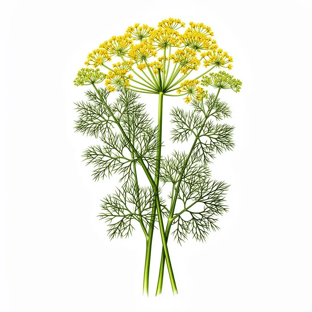 Dill plant in natural habitat - complete guide