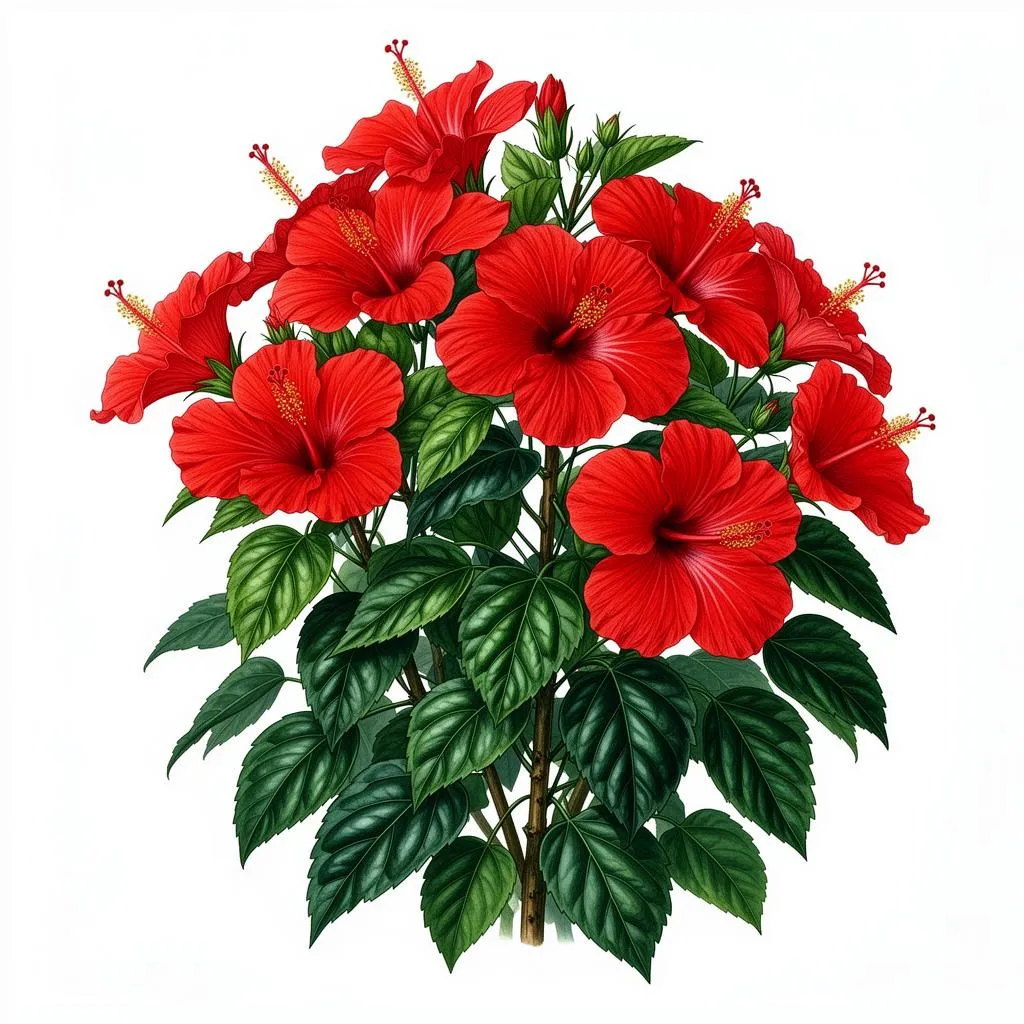 Hibiscus plant in natural habitat - complete guide