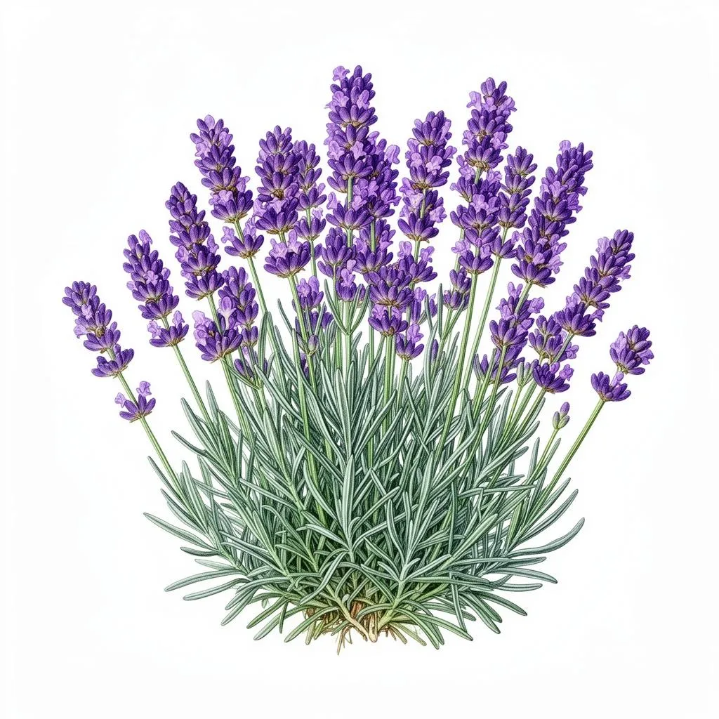 Lavender plant in natural habitat - complete guide