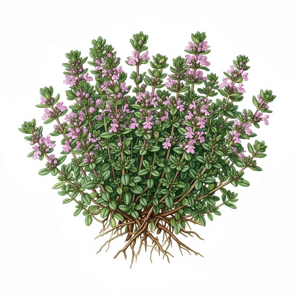 Thyme plant in natural habitat - complete guide
