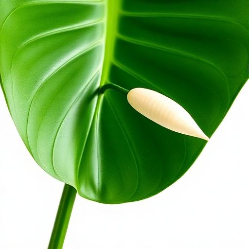 Monstera Flower — botanical anatomy illustration