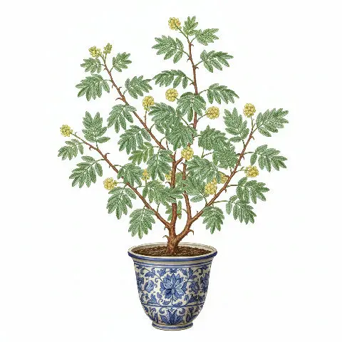 Acacia Gum plant in natural habitat - complete guide