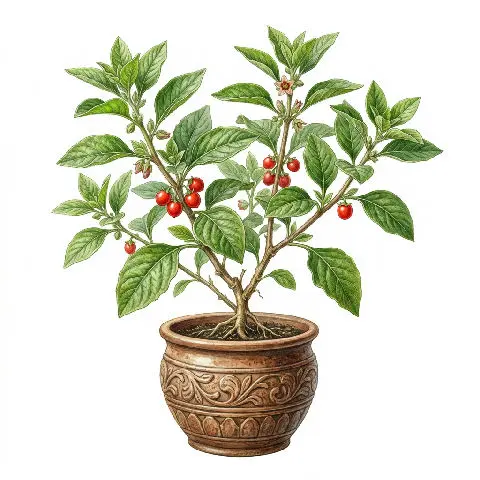 Ashwagandha plant in natural habitat - complete guide