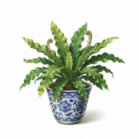 Asplenium Crispy Wave plant in natural habitat - complete guide