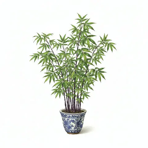 Bamboo Black plant in natural habitat - complete guide