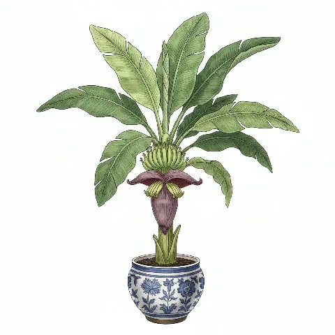 Banana Flower plant in natural habitat - complete guide